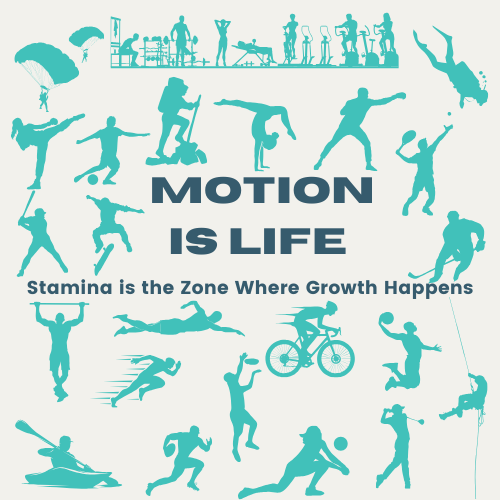 el movimiento es vida.